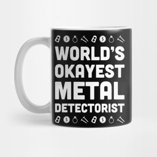 Funny Metal Detector Design Mug